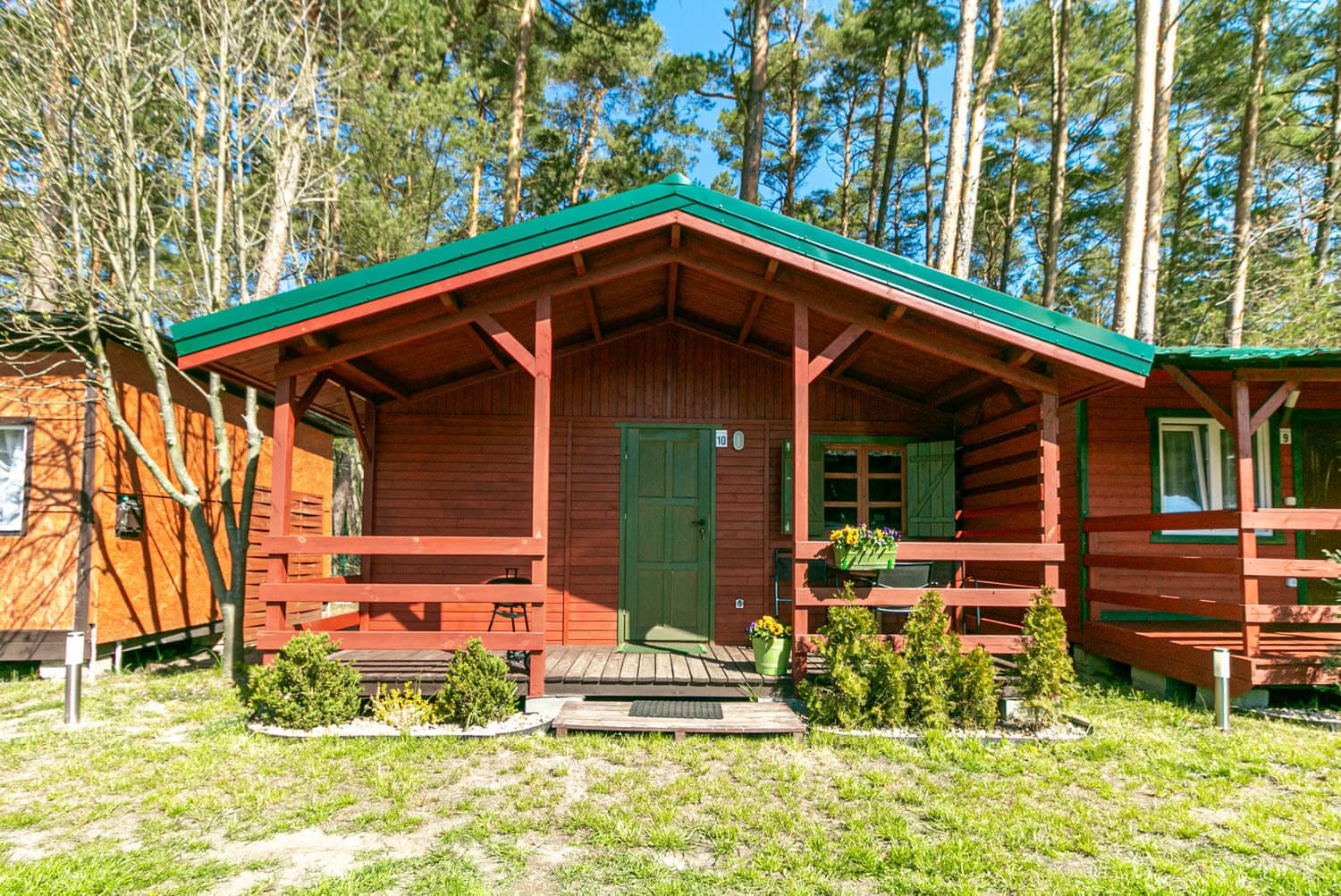 Domek trzyosobowy nr 10 - Leśny Zakątek